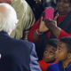 Democratic U.S. presidential candidate and U.S. Senator Bernie Sanders greets audience members at the Annual Oyster Roast and Fish Fry in Orangeburg, South Carolina February 26, 2016. REUTERS/Brian Snyder - RTS87LP
